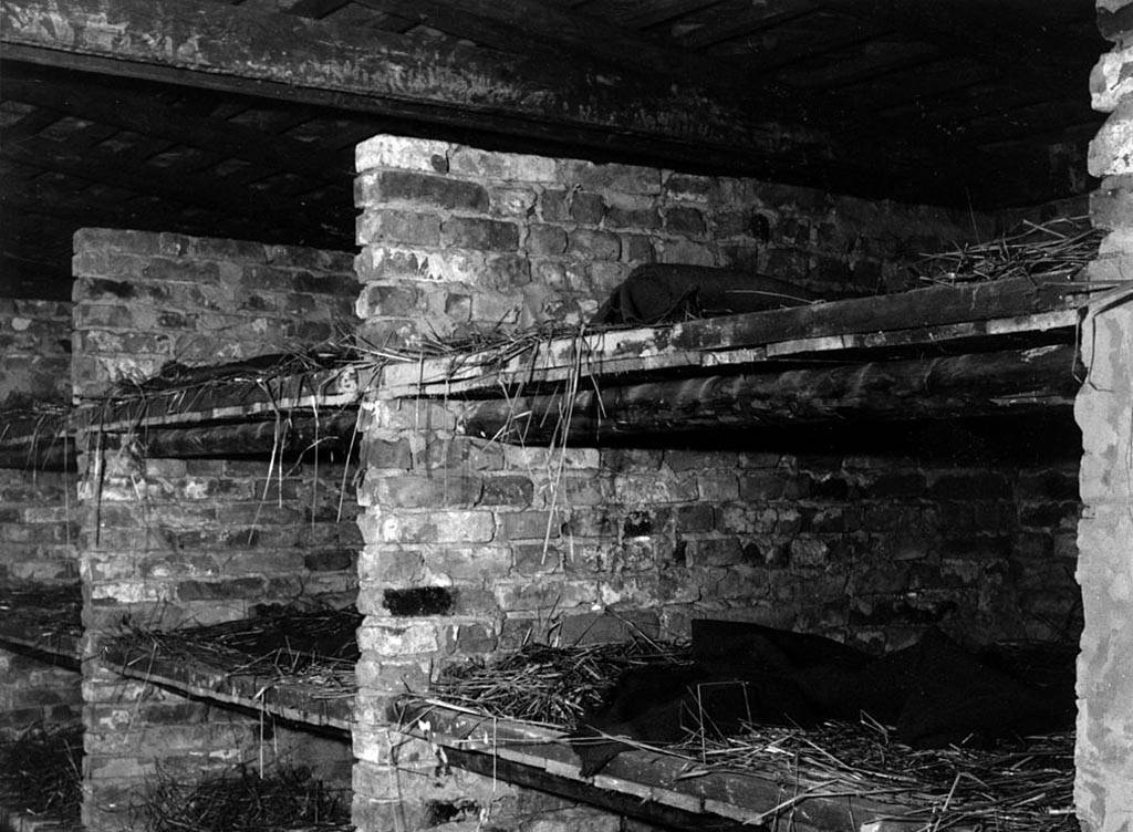 Beds in barracks