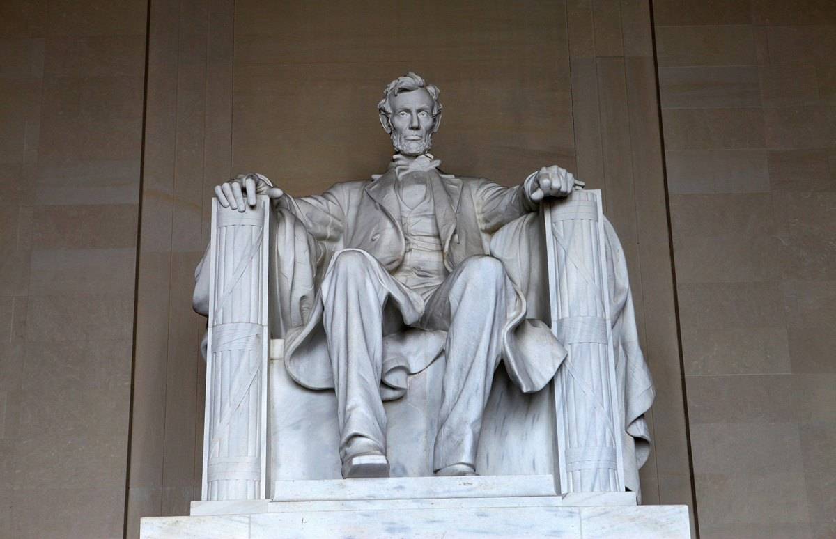 Honest Abe Has A Huge Basement Under His Feet