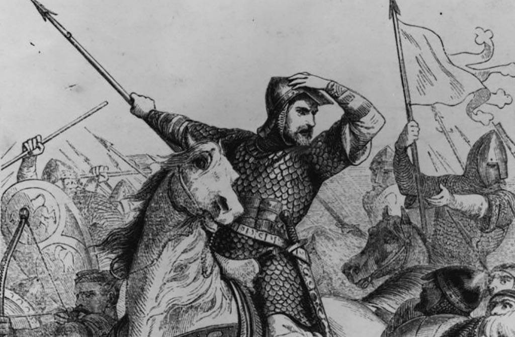 William The Conqueror at the Battle of Hastings