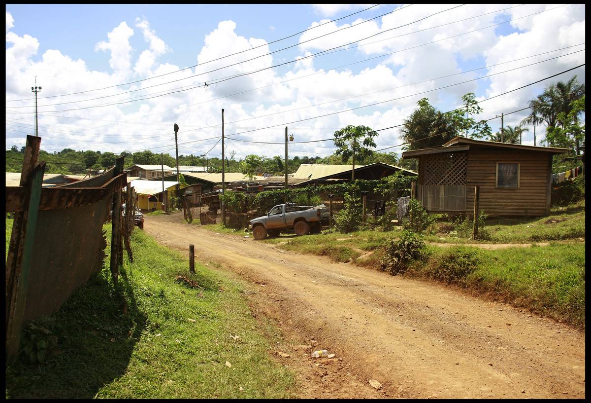 The jungle town of Port Kaituma, Guyana