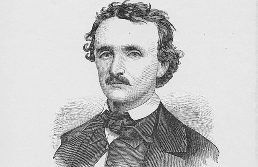 Drawing of Poe