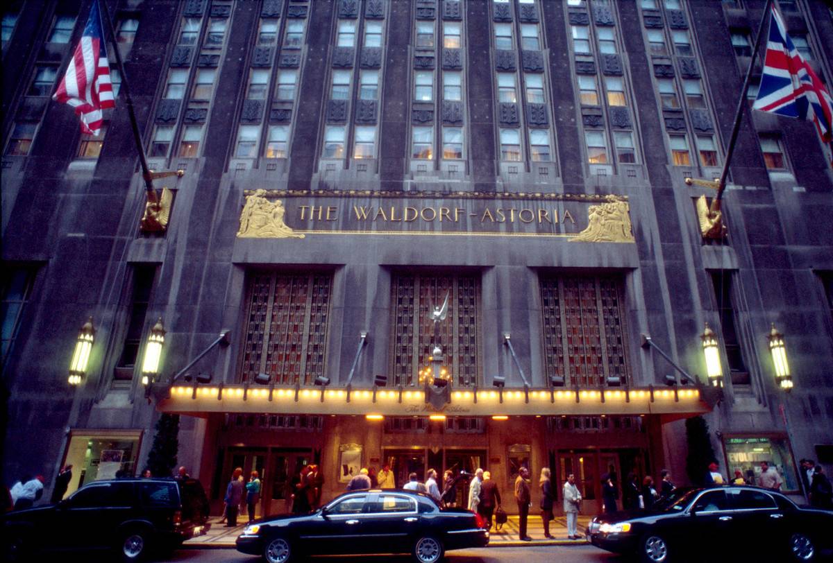 The Waldorf-Astoria Hotel's Abandoned Train Tracks