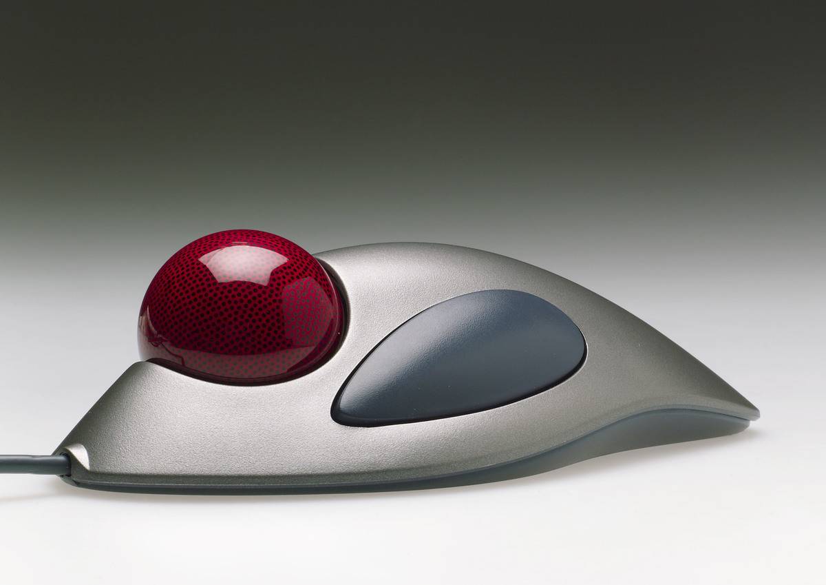A Trackball Computer Mouse Was So Futuristic Looking