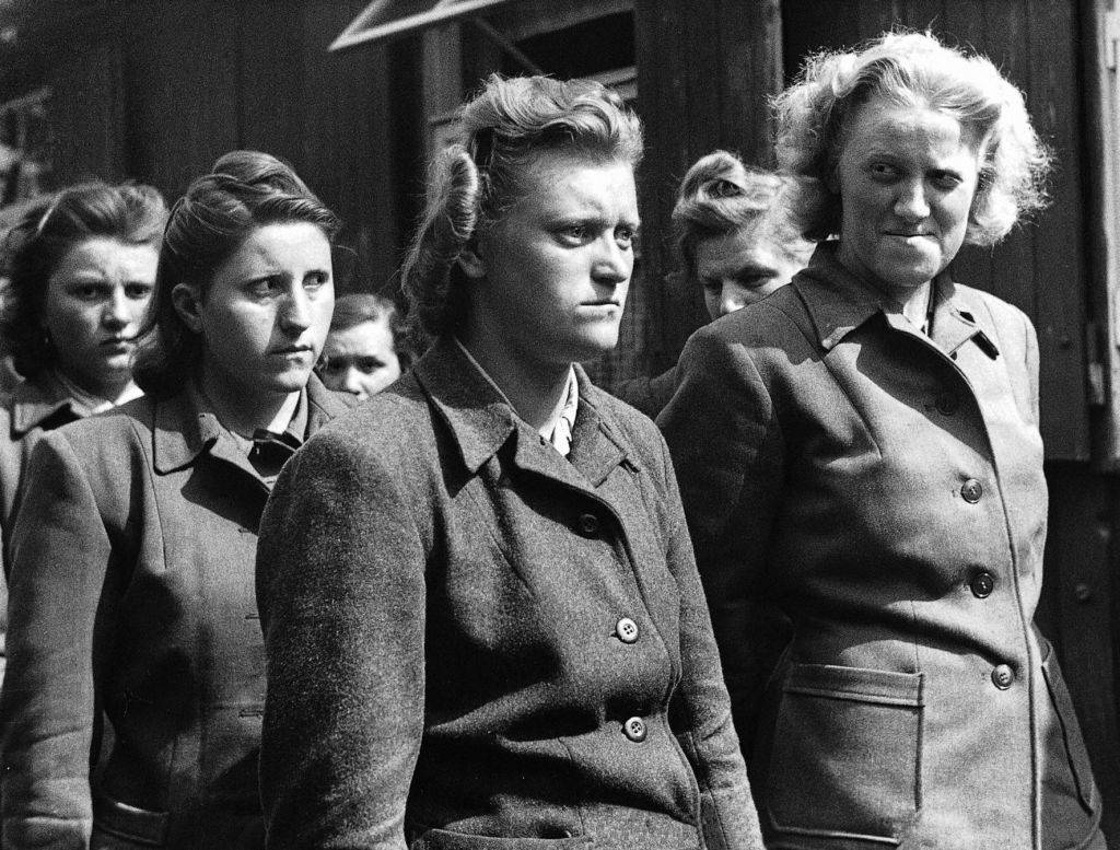 Female Auschwitz prisoners