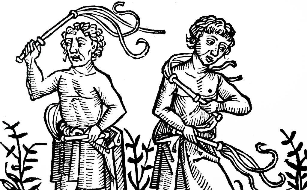Picture of flagellants