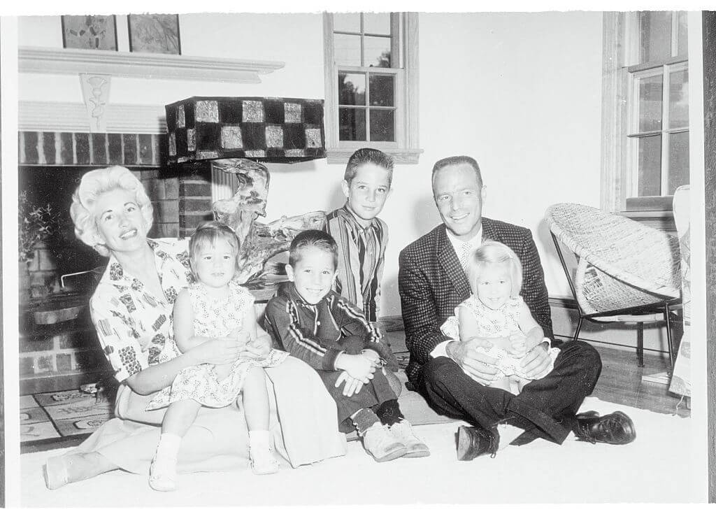 This is Scott Carpenter's home with his wife, Rene, and the four children
