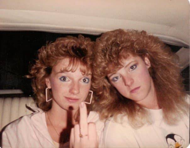 80s hair