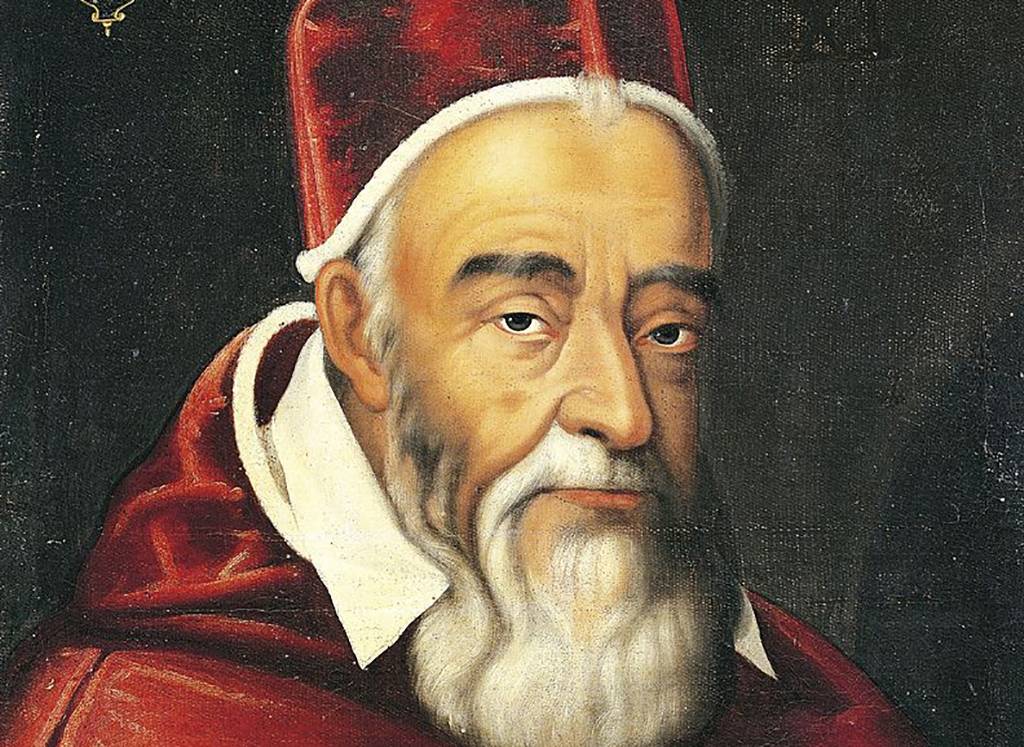Painting of pope