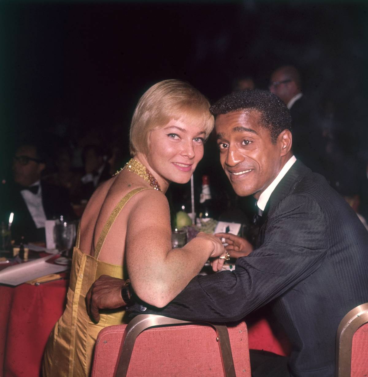Sammy Davis Jr. And May Britt