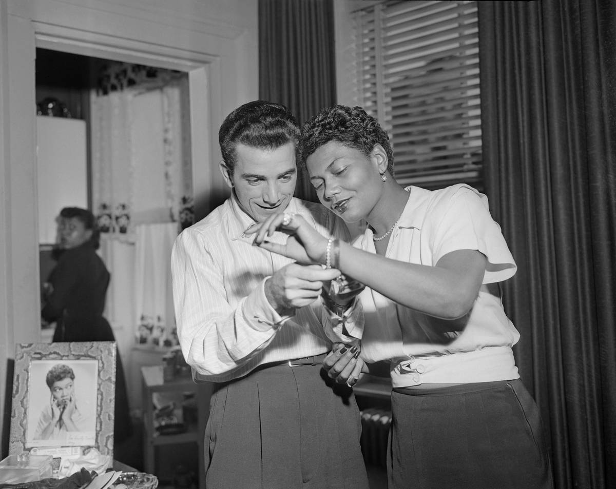 Pearl Bailey and Louie Bellson