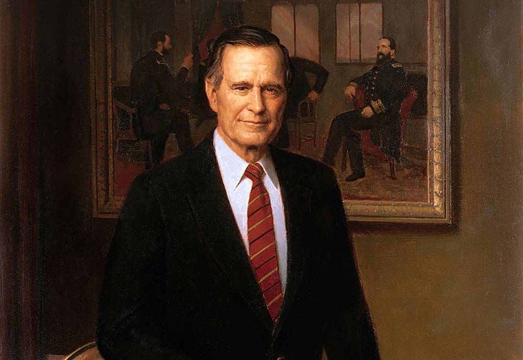 Portrait of Bush