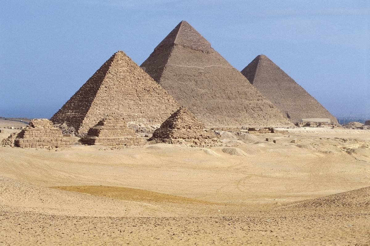 Pyramids at Giza