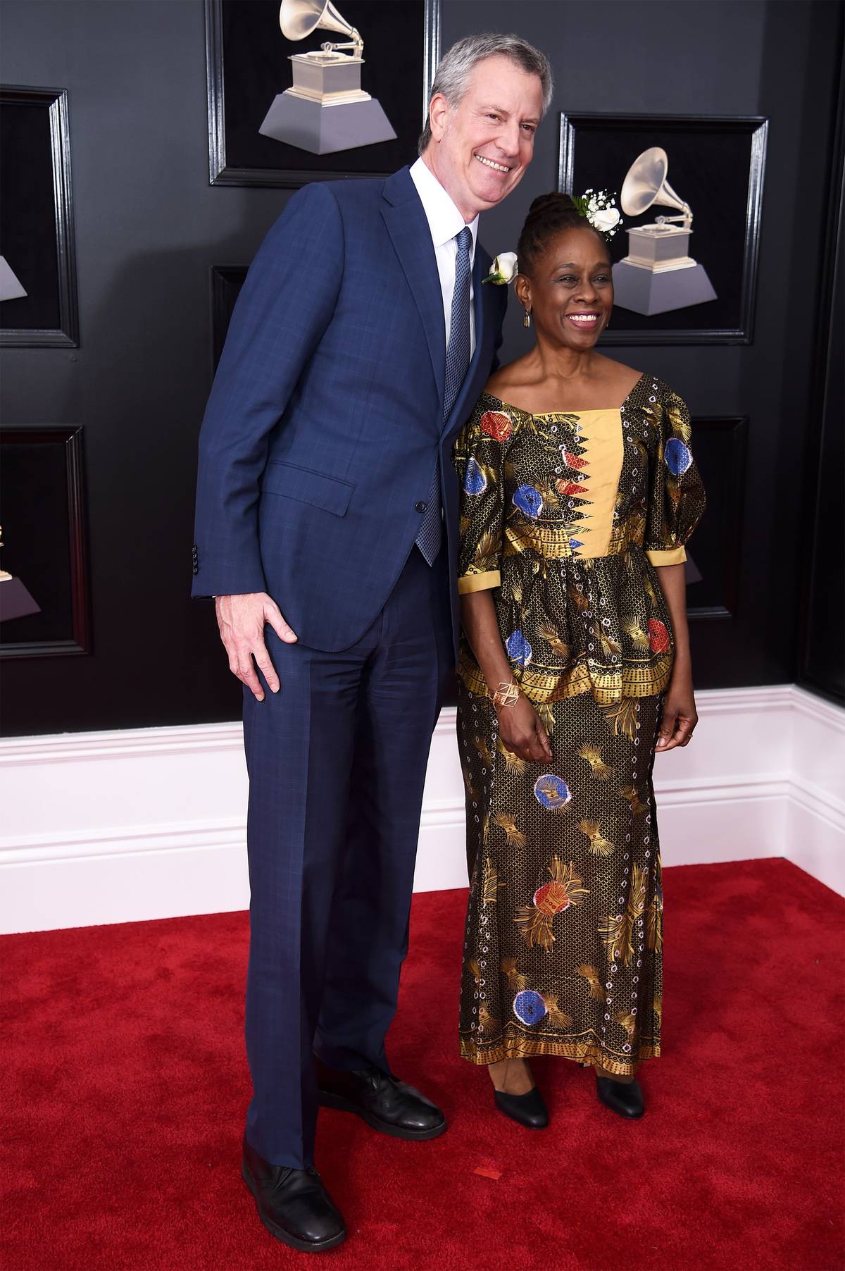 Bill de Blasio And Chirlane McCray