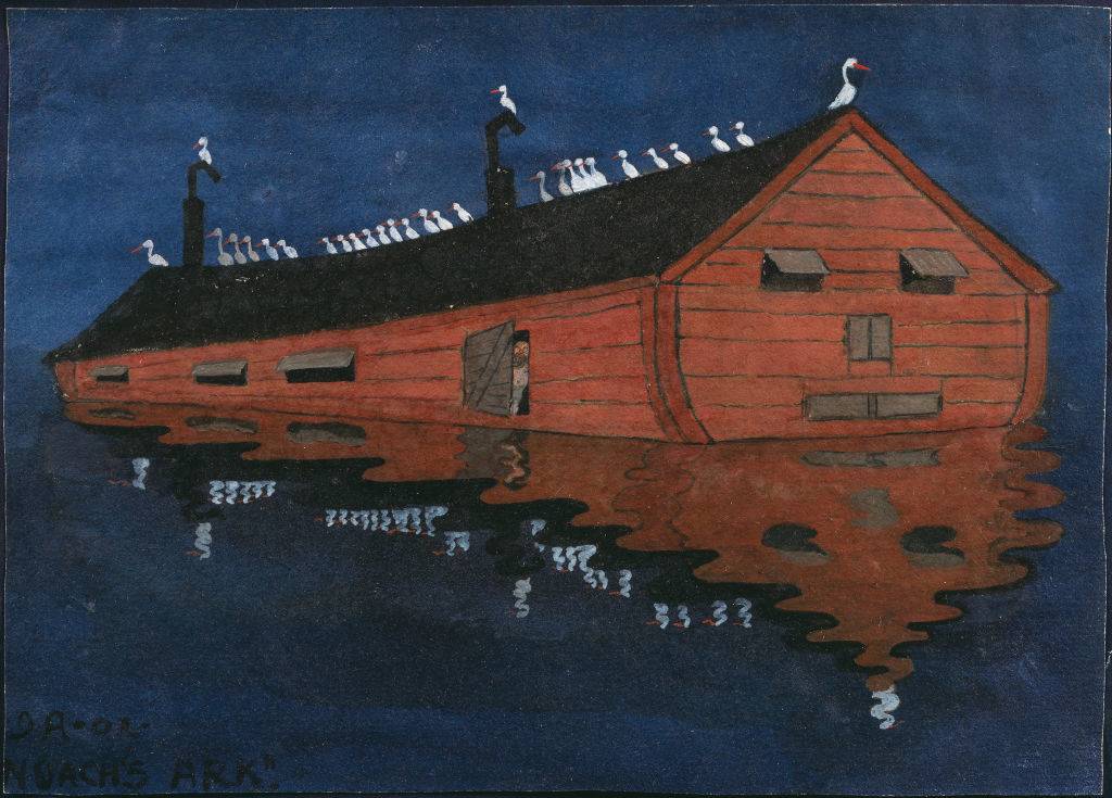 Painting of an ark