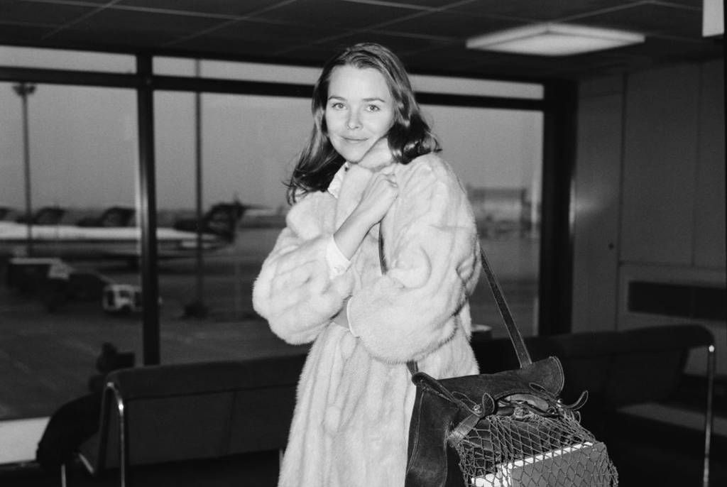 Michelle at the airport