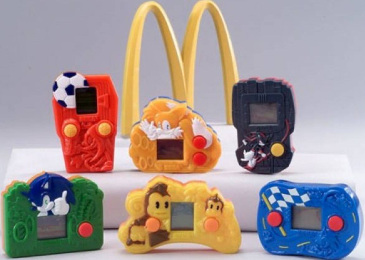 electronic mini games from happy meals