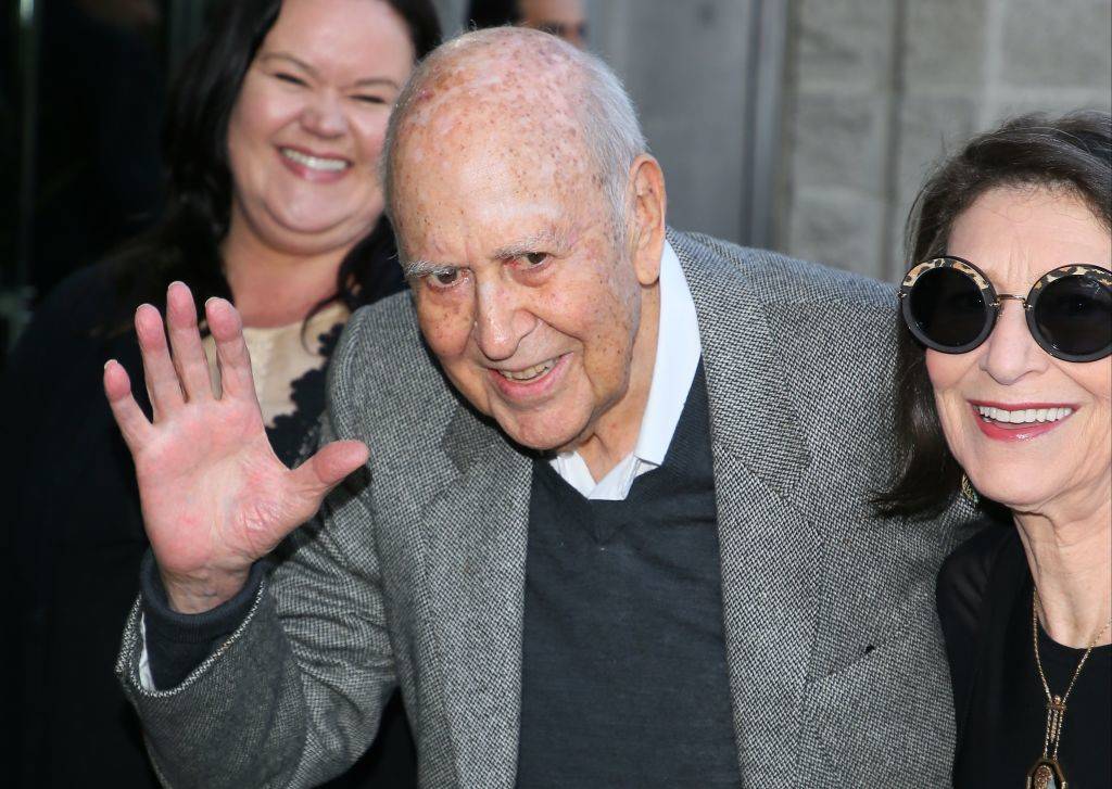 Carl Reiner attends the premiere of HBO's 'If You're Not In The Obit, Eat Breakfast'