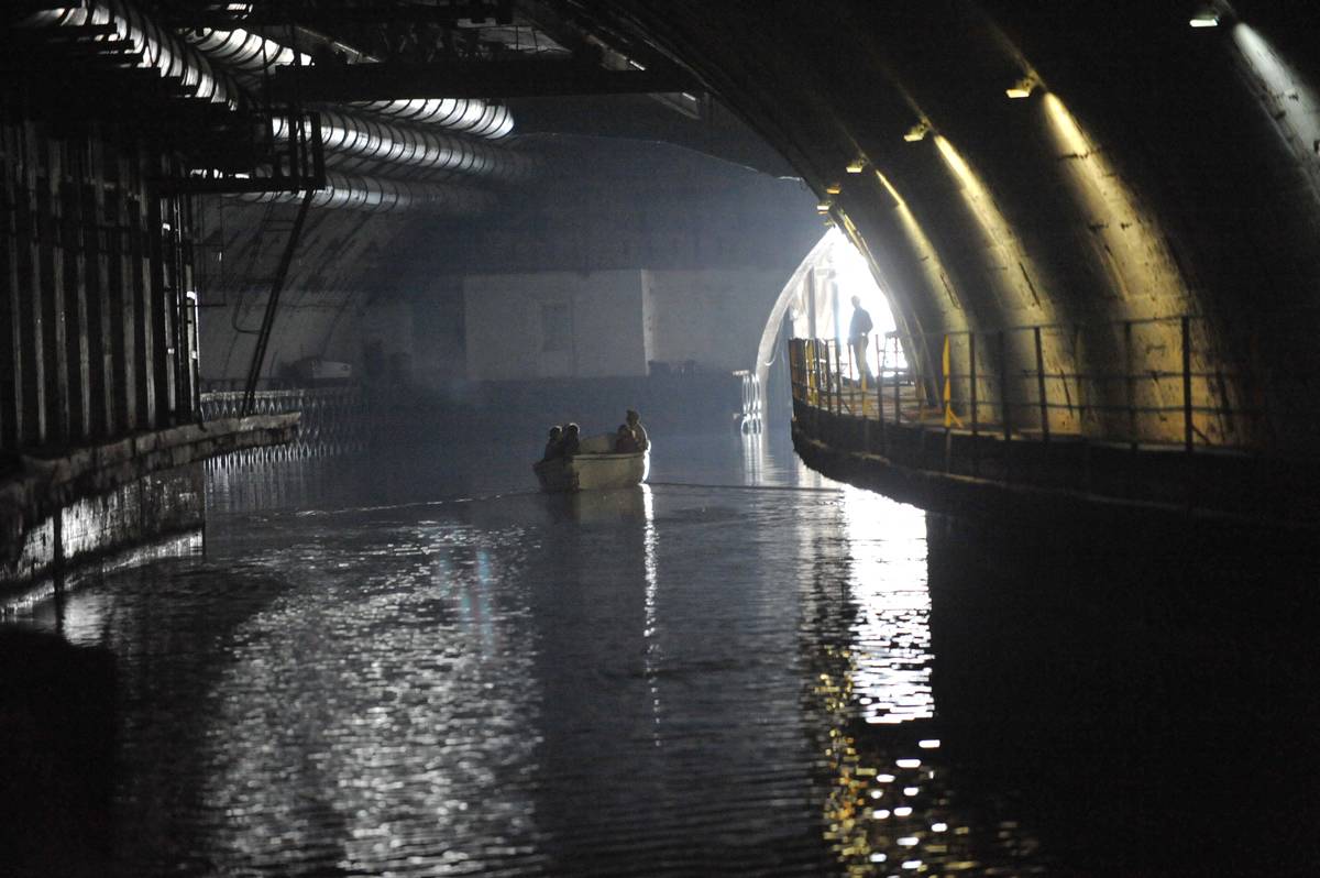 underground soviet naval base in Balaklava