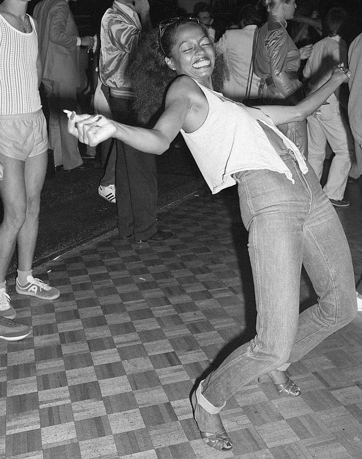 Diana Ross Dancing The Night Away At Studio 54