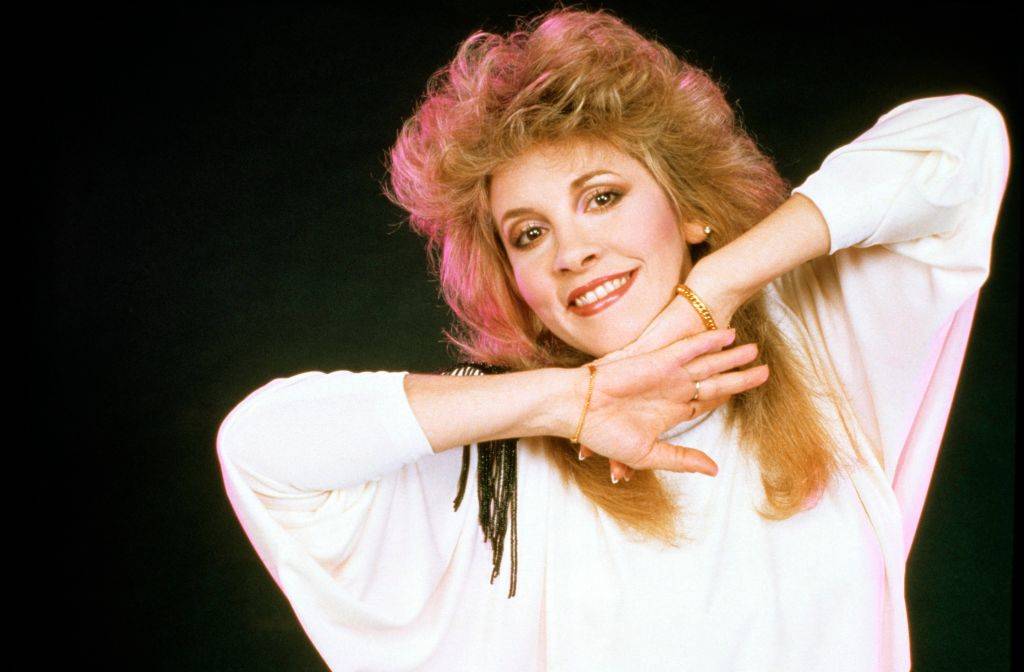 Stevie Nicks posed
