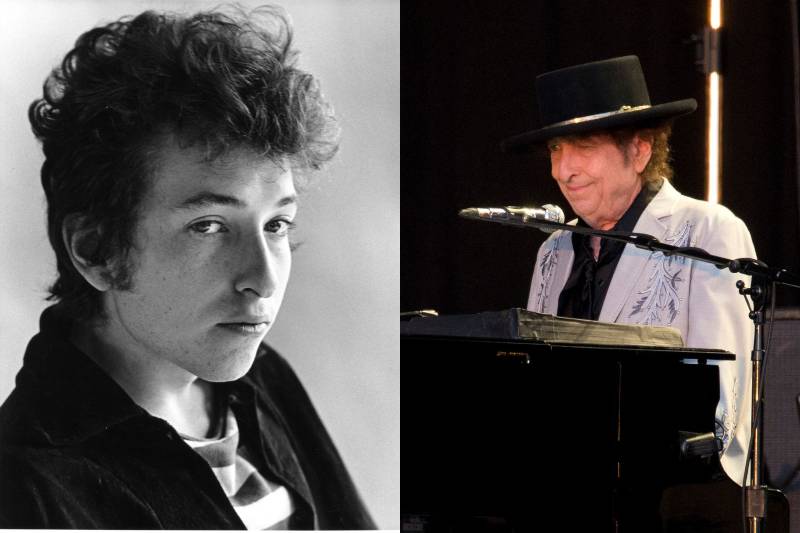 bob dylan befoe and after photos