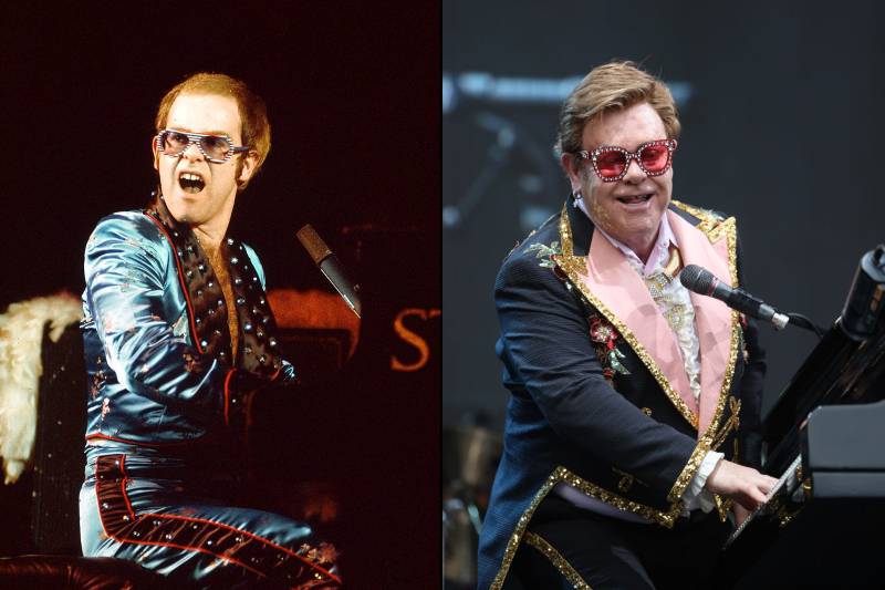 elton john before and after images