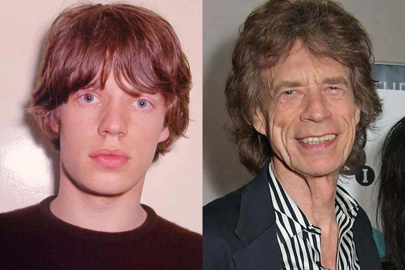 mick jagger before and after photos