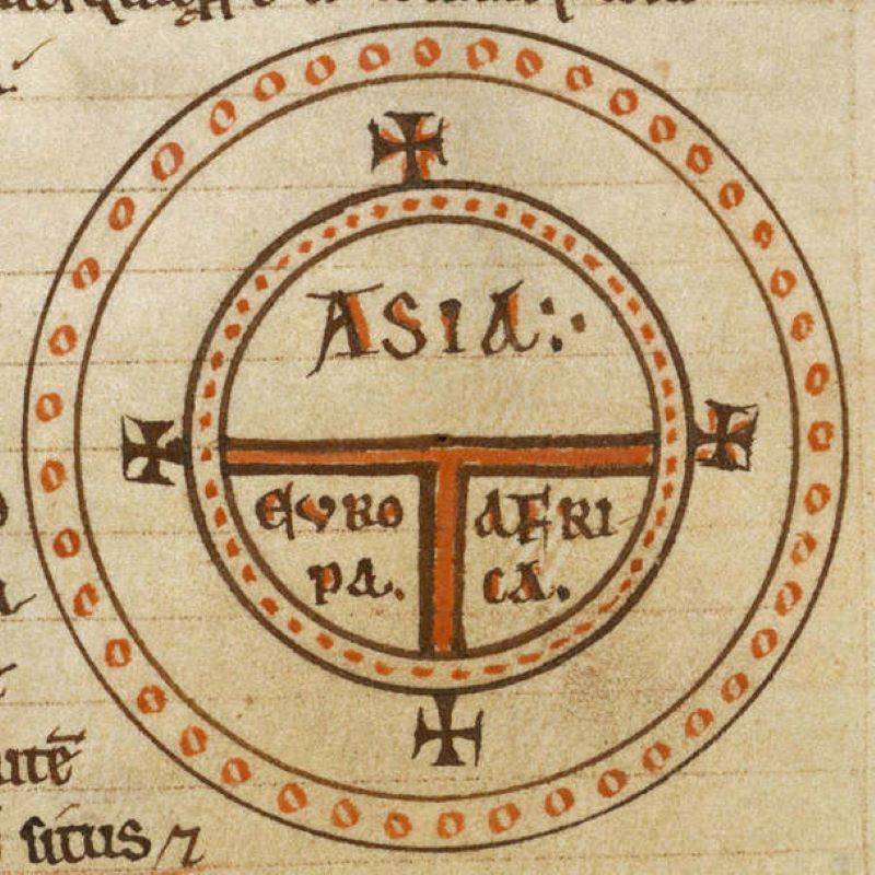 Isidore De Sevilla Created The First T-O Patterned Map