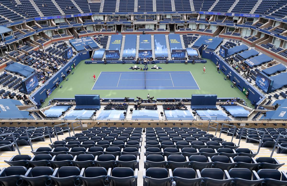 The Grand Opening Of Arthur Ashe Stadium