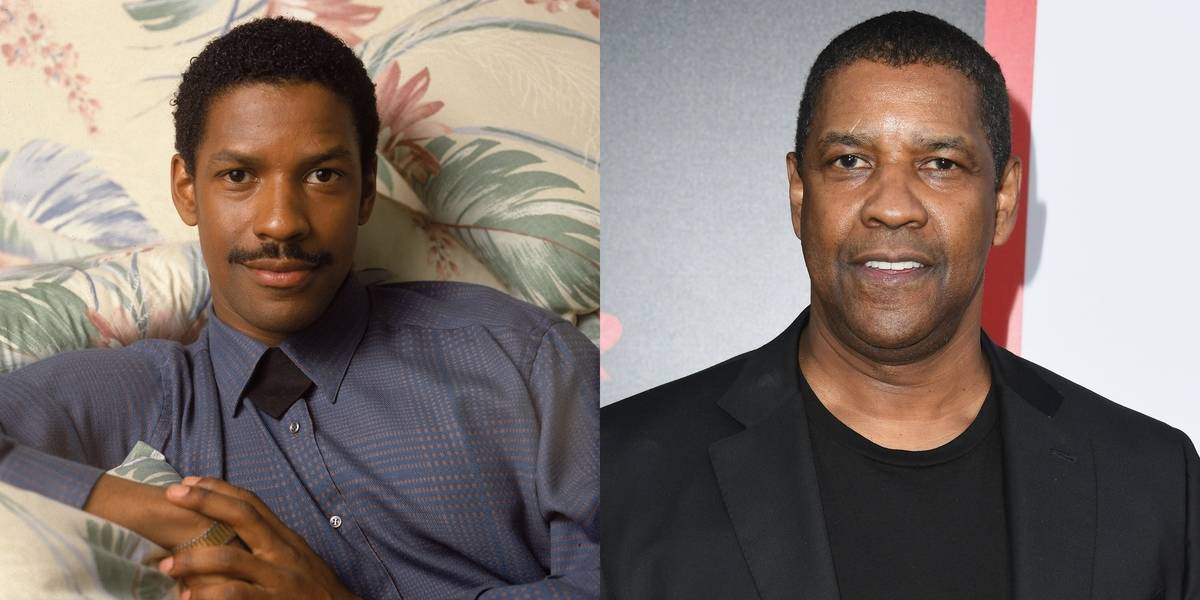 Denzel Washington Lost The Facial Hair