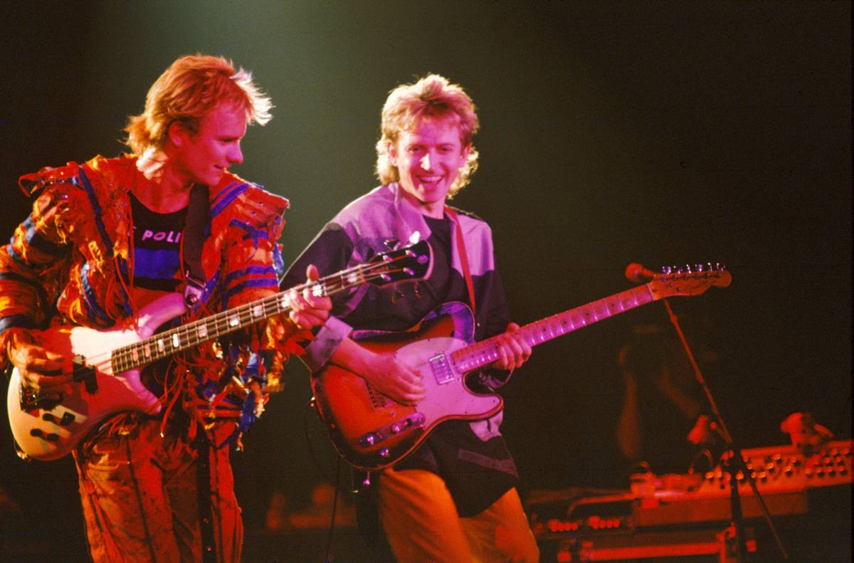 Sting Andy Summers Police Wembley Arena