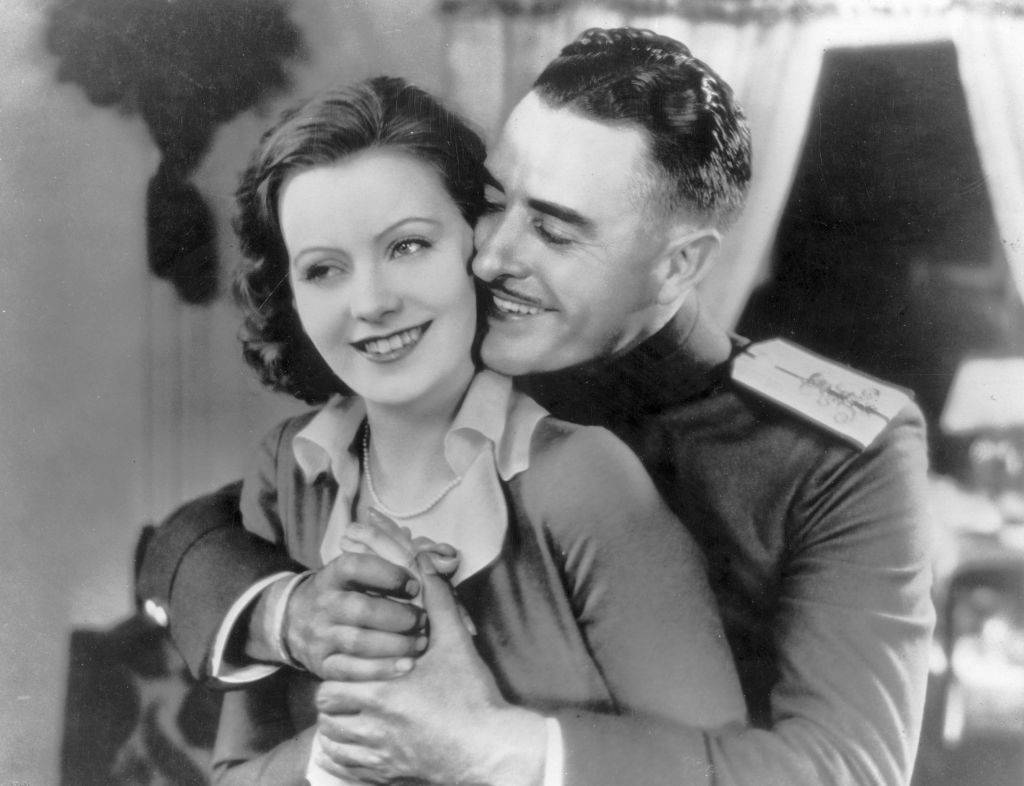 Picture of Greta Garbo and John Gilbert