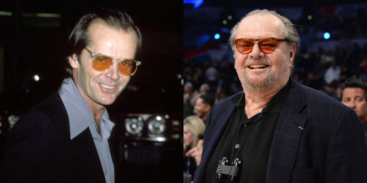 Jack Nicholson Still Rocks Orange-Lensed Glasses