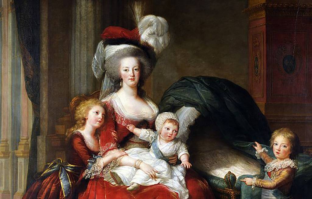 Painting of Marie Antoinette