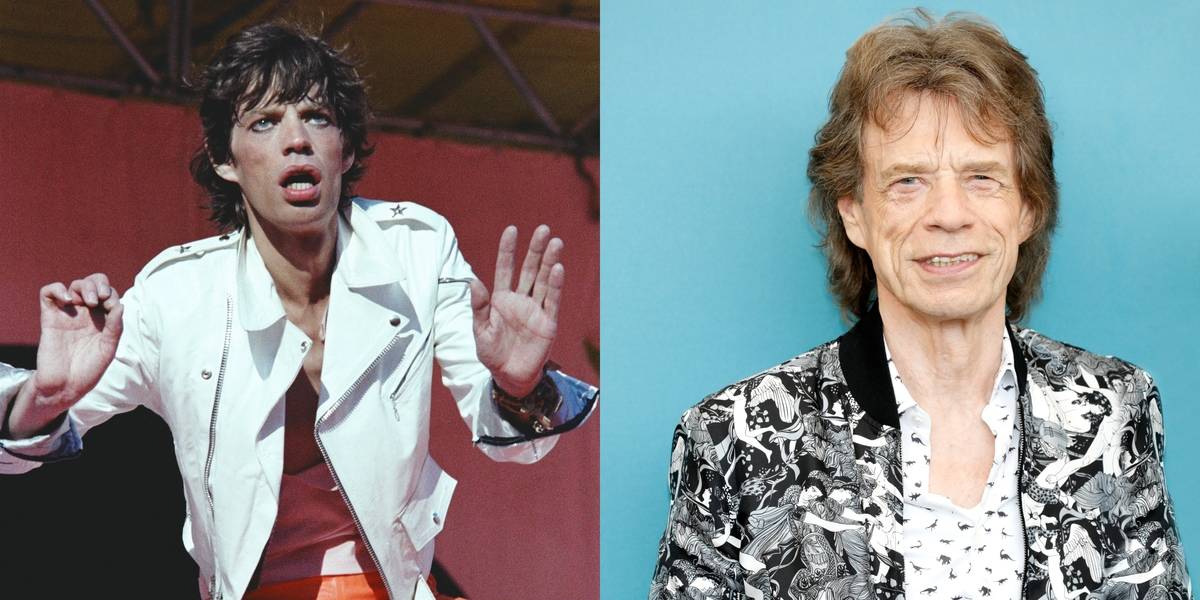 Mick Jagger's Face Now Sports A Line Or Two