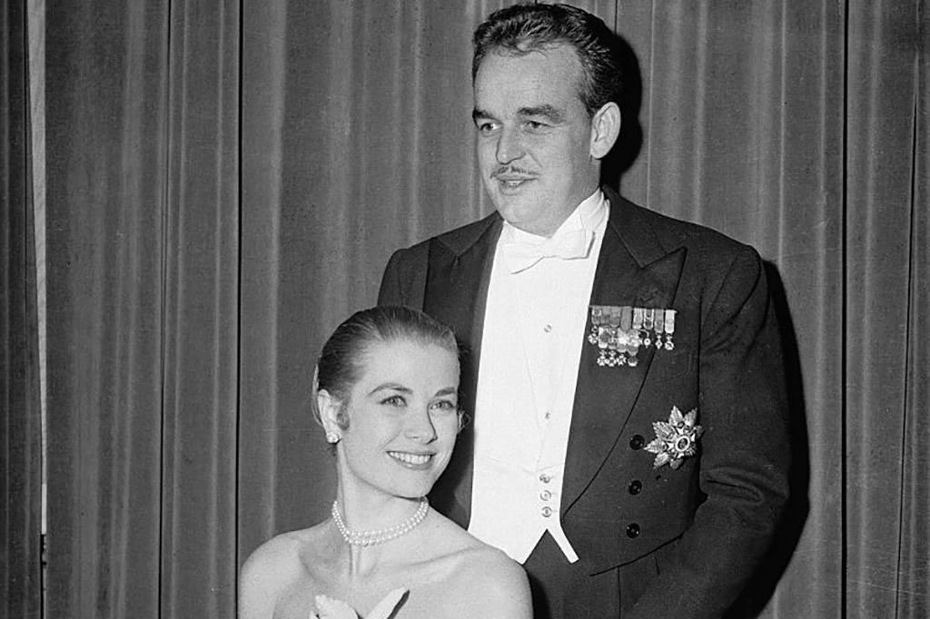Picture of Prince Rainer and Grace Kelly
