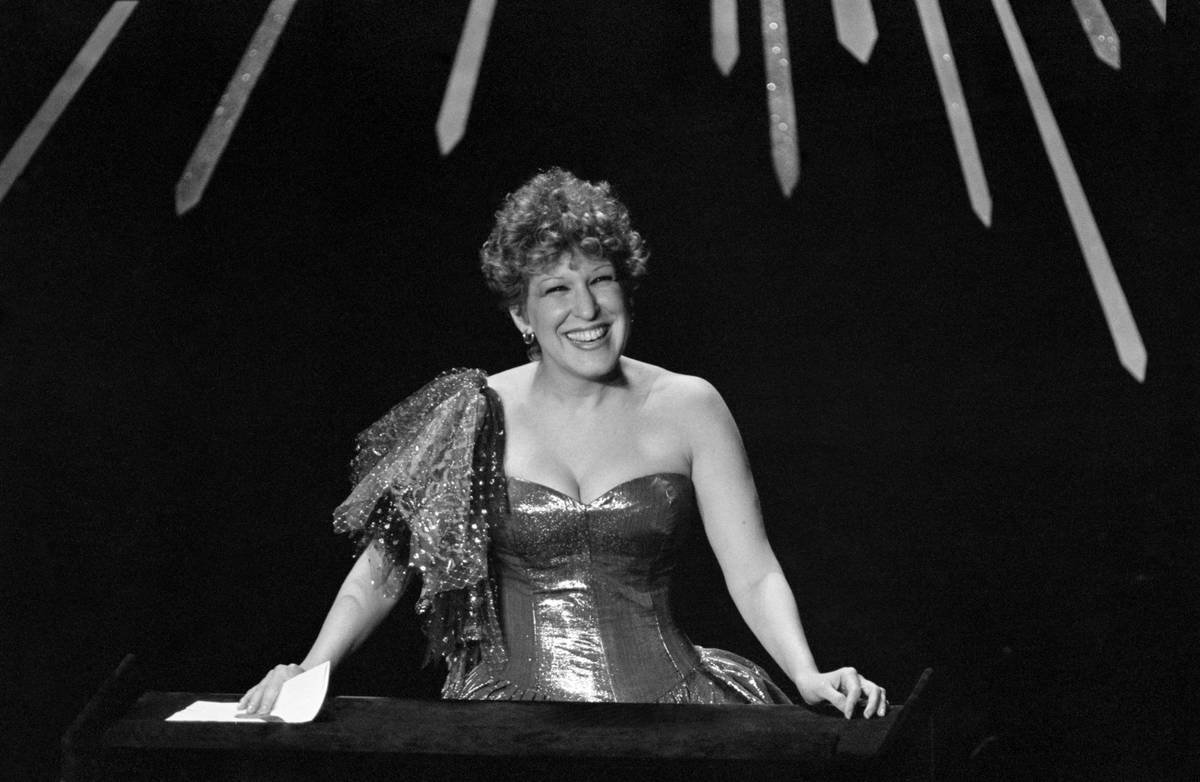 Bette Midler at Academy Awards