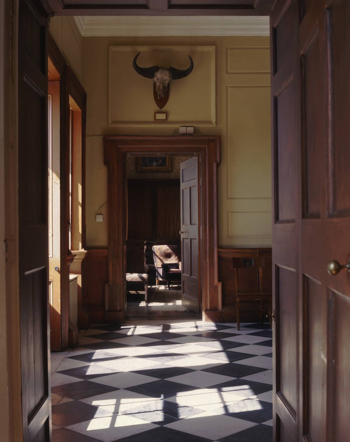 hallways in house