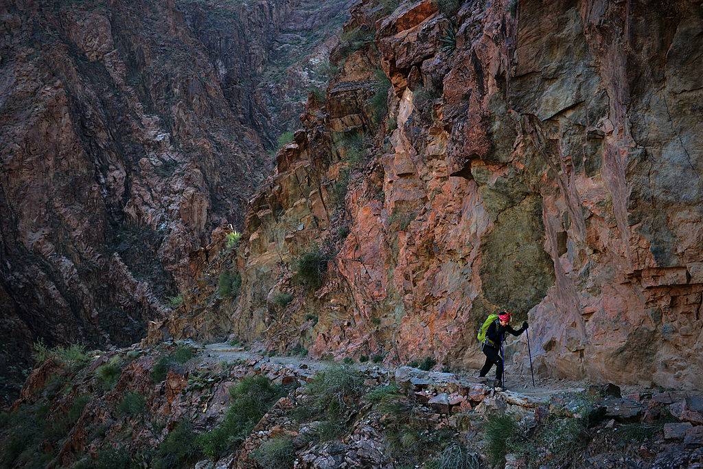 Person hiking