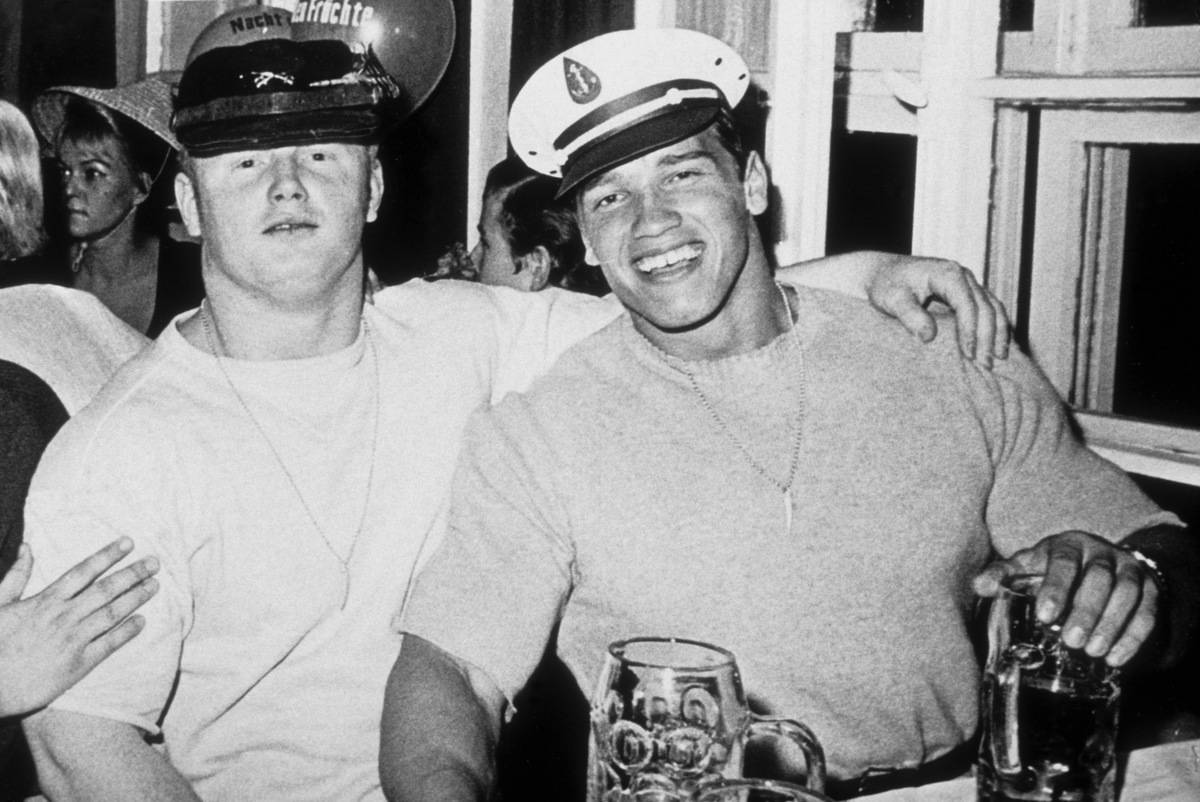 Arnold Schwarzenegger in austria in 1967