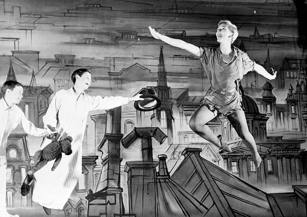 Picture of woman as Peter Pan