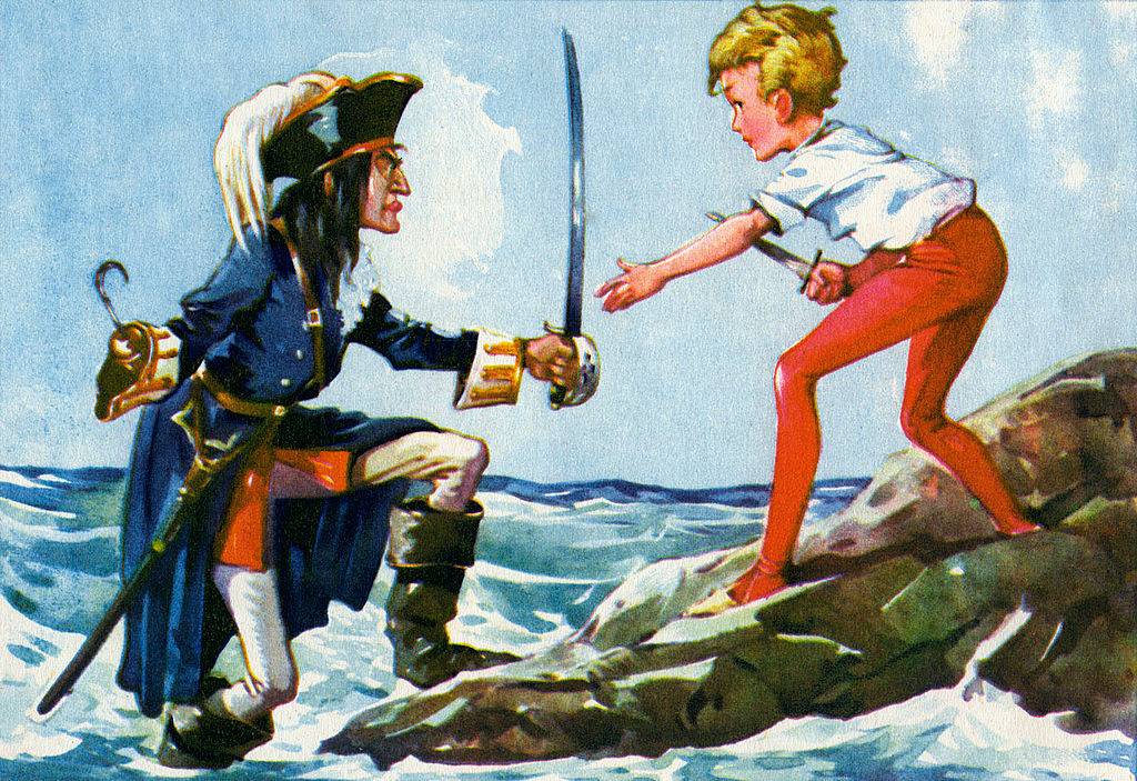 Captain Hook and Peter Pan