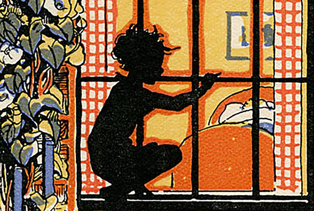Picture of Peter at the window