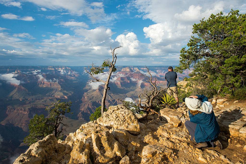 Man taking pictures