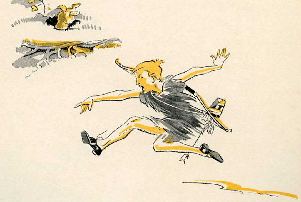 Drawing of Peter Pan