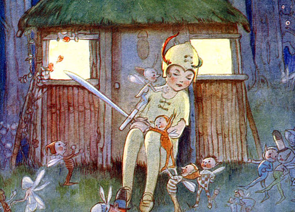 Painting of Peter Pan