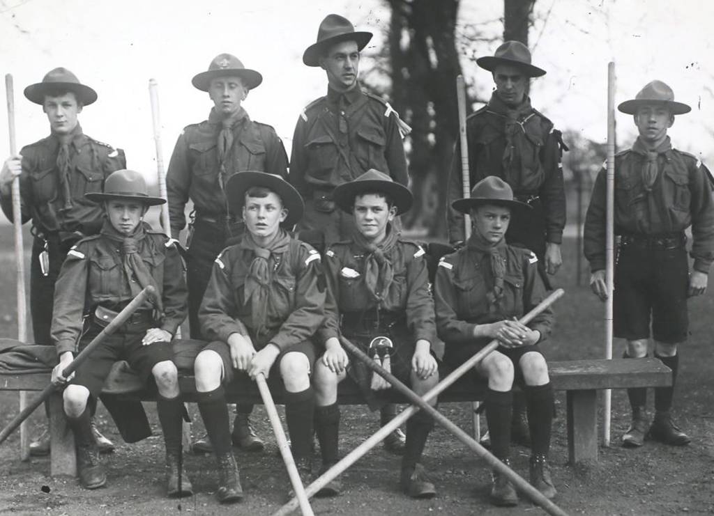 Picture of boy scouts