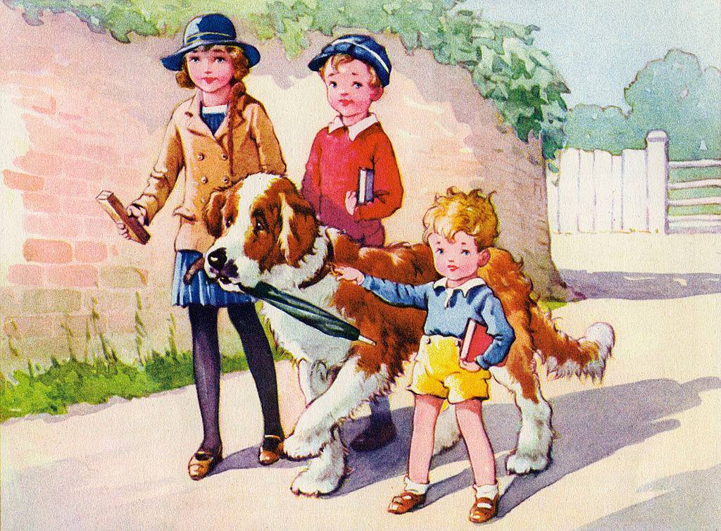 Picture of the kids from Peter Pan