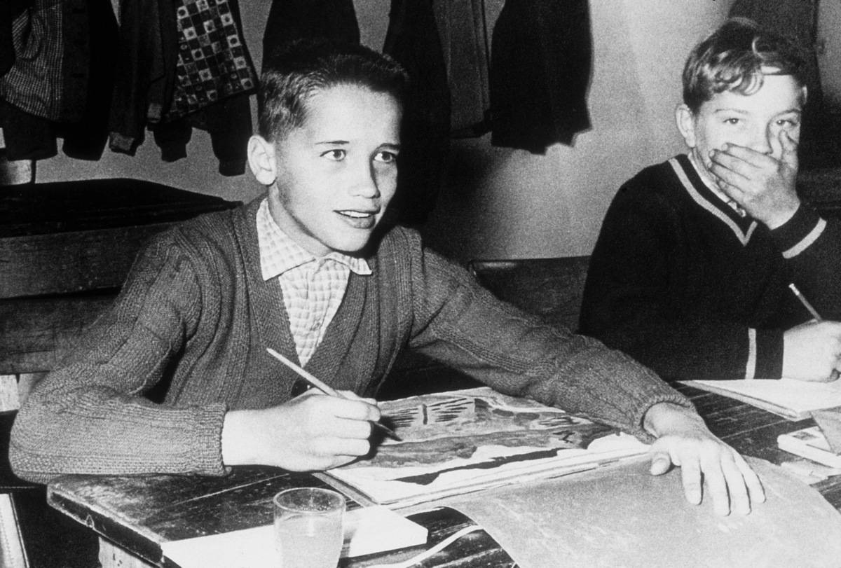 Arnold Schwarzenegger young