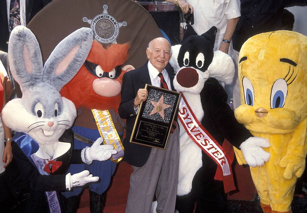 friz freleng with Looney Tunes characters